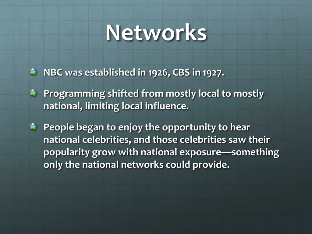 networks