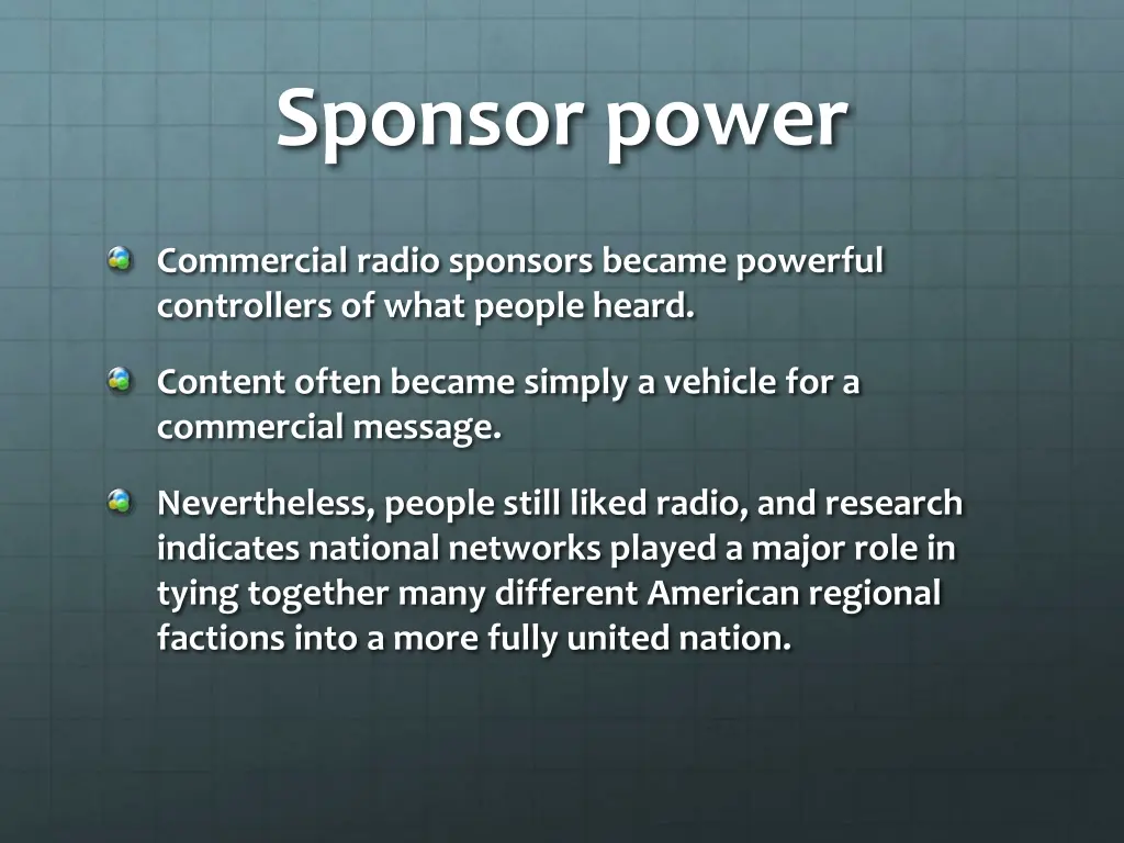 sponsor power