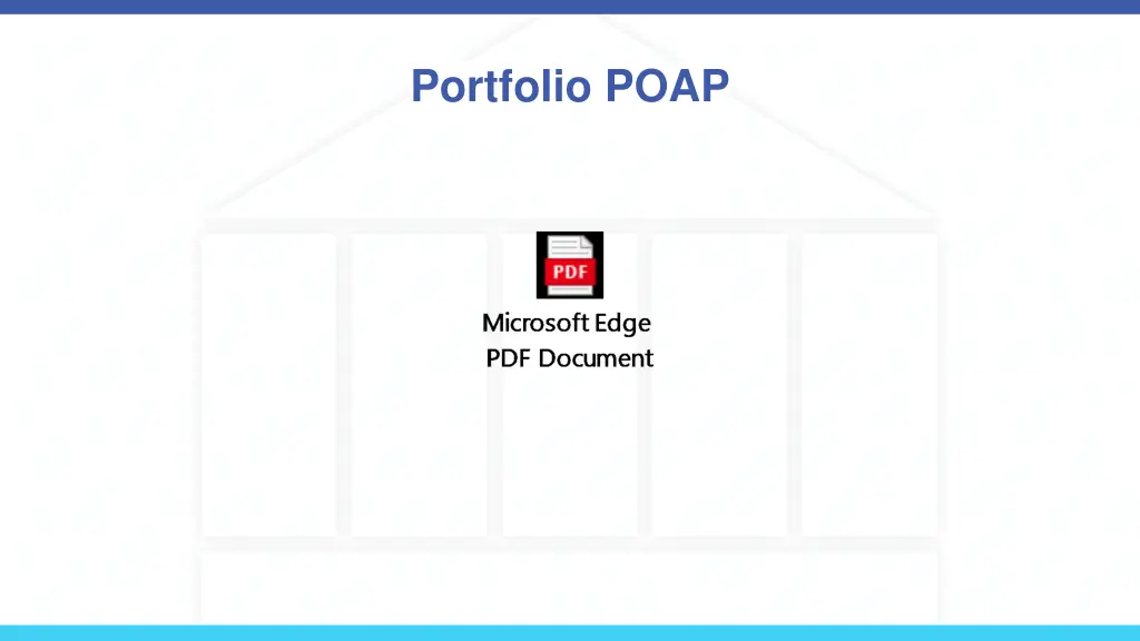 portfolio poap