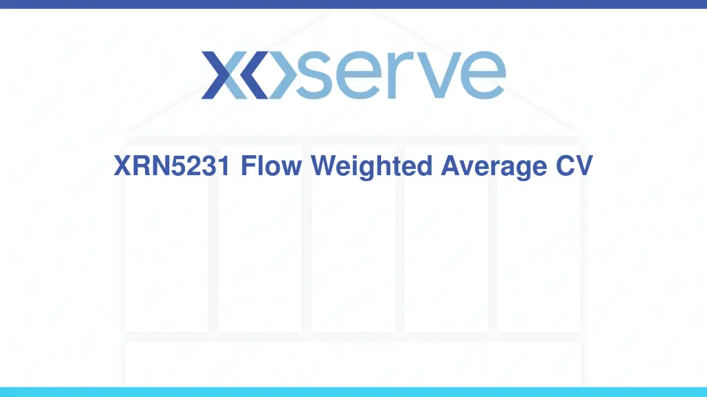 xrn5231 flow weighted average cv