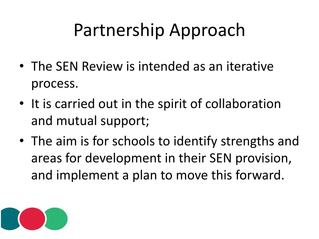 partnership approach