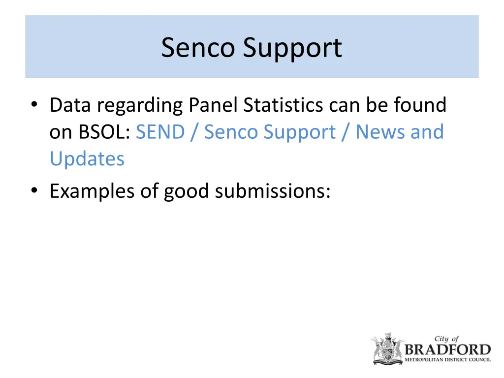 senco support