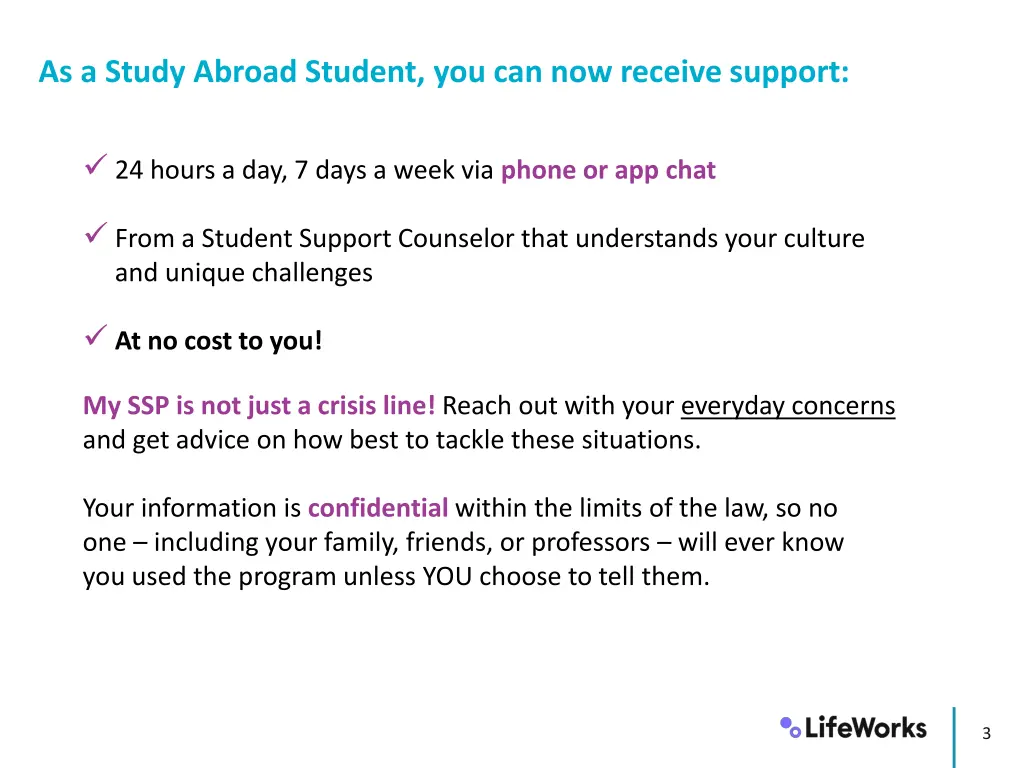 as a study abroad student you can now receive