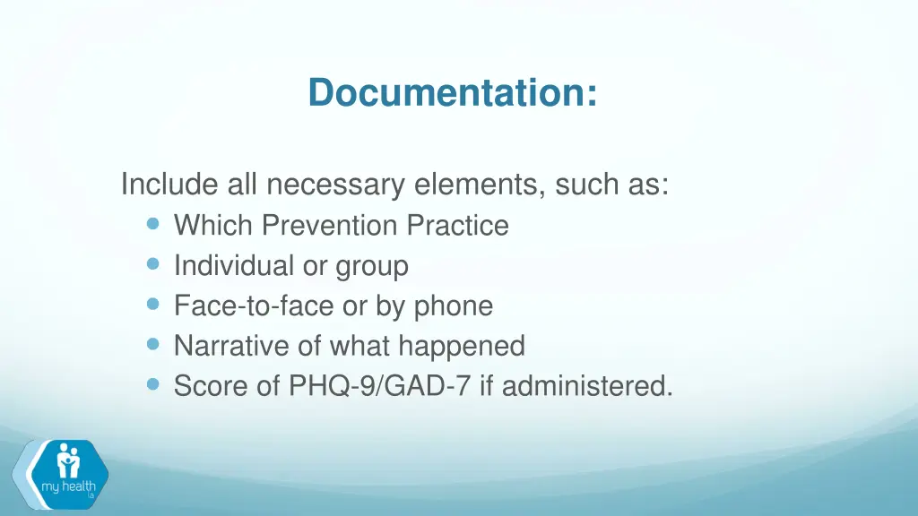 documentation