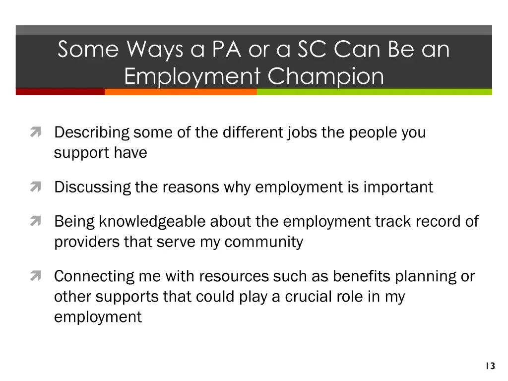 some ways a pa or a sc can be an employment