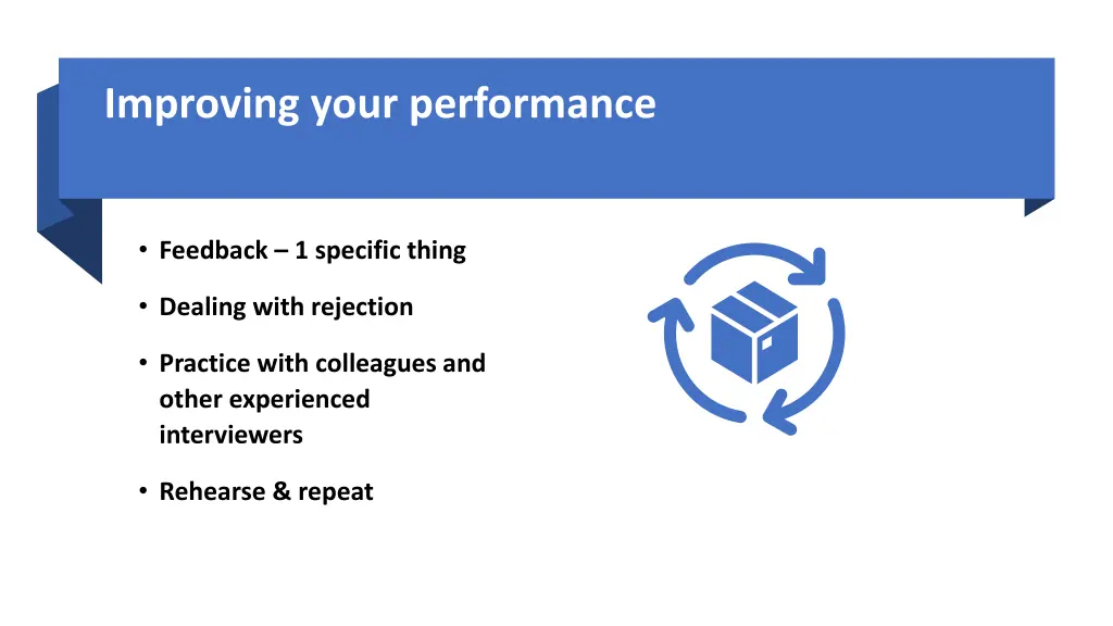 improving your performance