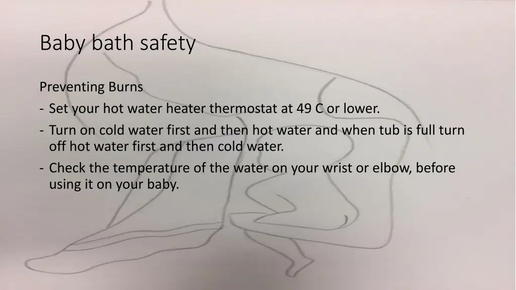 baby bath safety