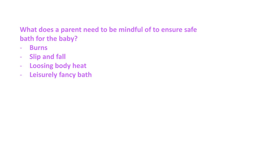 what does a parent need to be mindful