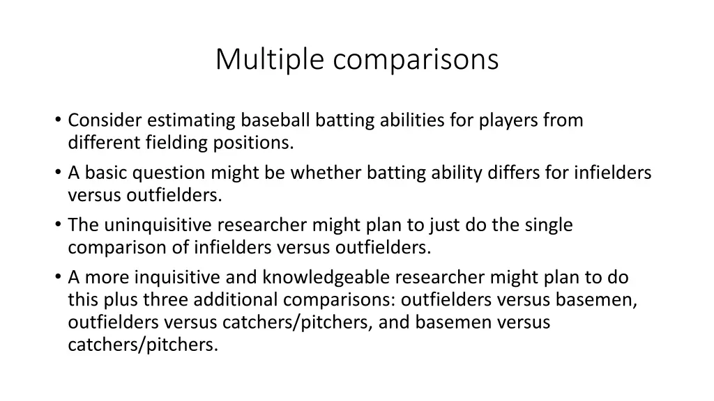 multiple comparisons 3