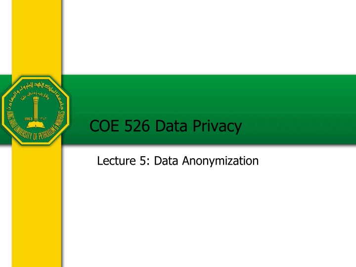 coe 526 data privacy