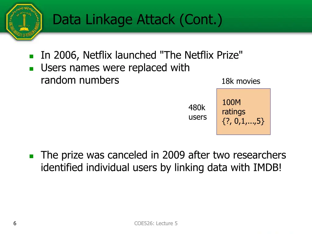 data linkage attack cont 1