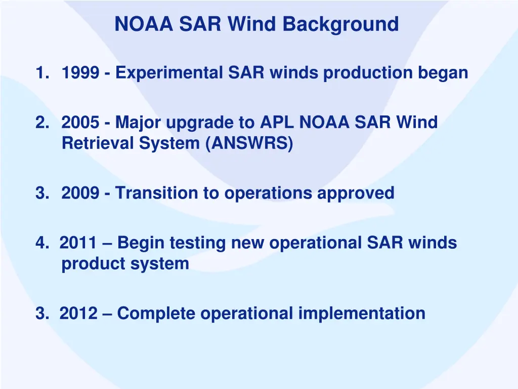 noaa sar wind background