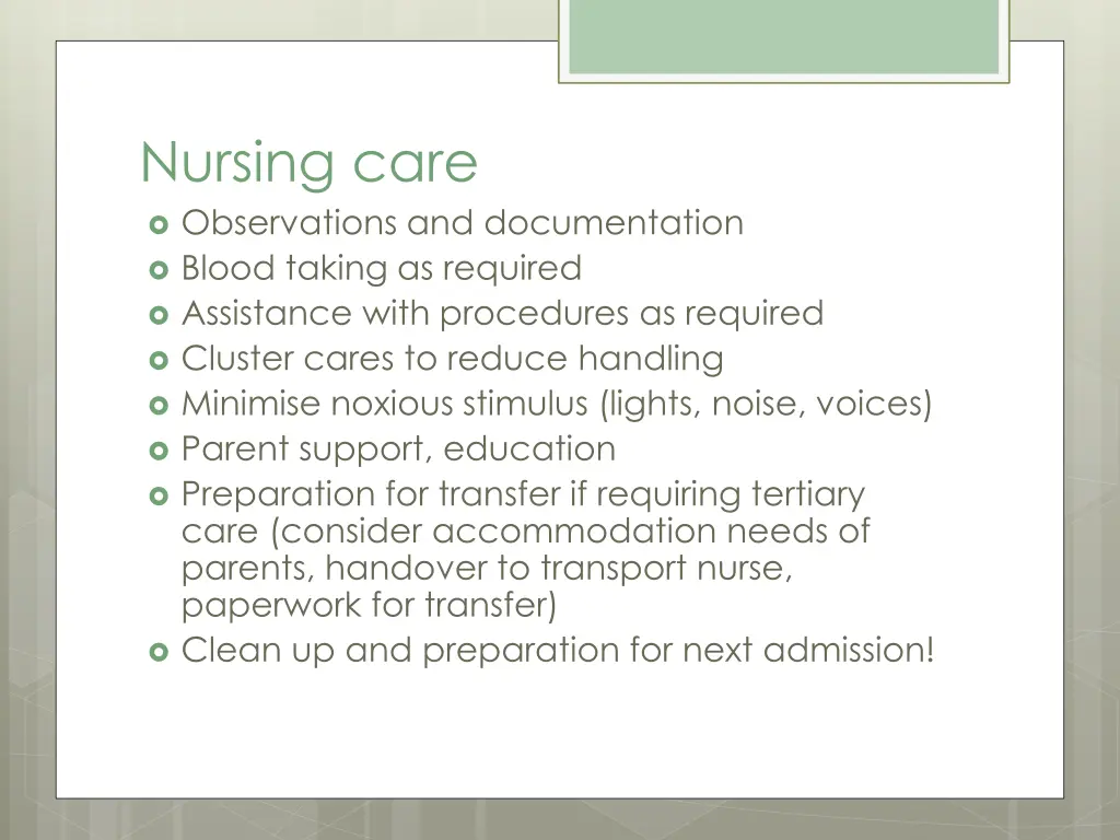 nursing care observations and documentation blood