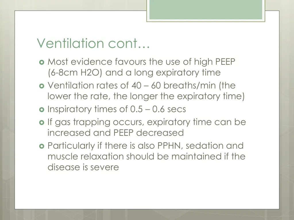 ventilation cont