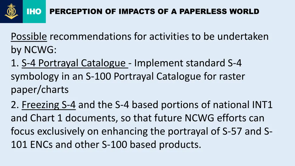 perception of impacts of a paperless world 2