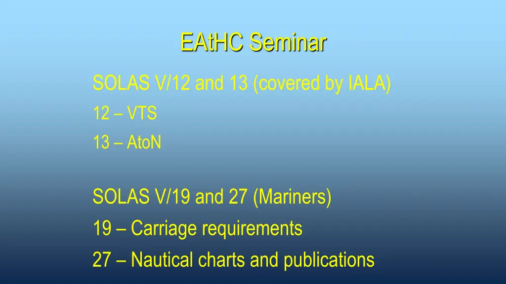 eathc seminar 12