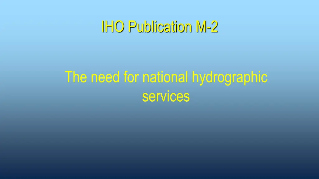 iho publication m 2