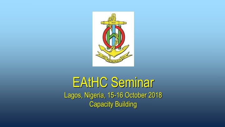 eathc seminar lagos nigeria 15 16 october 2018