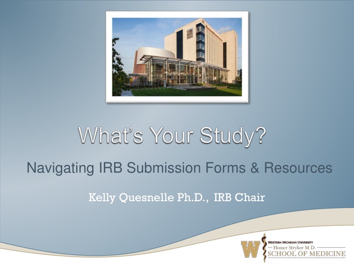 navigating irb submission forms resources