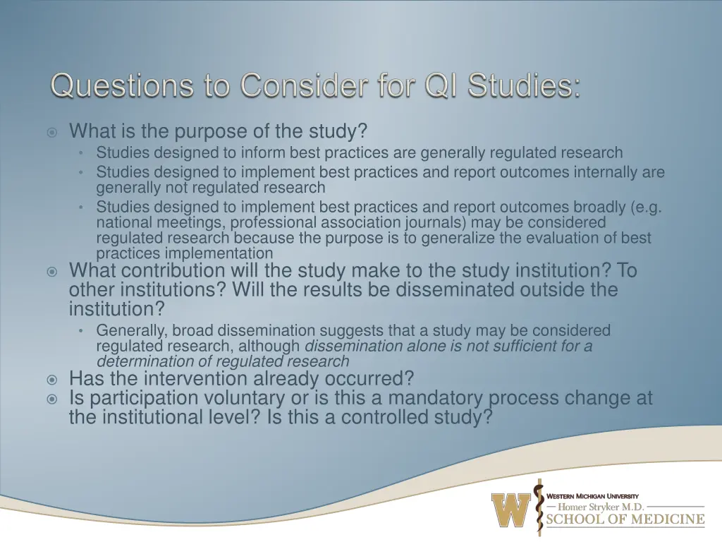 what is the purpose of the study studies designed