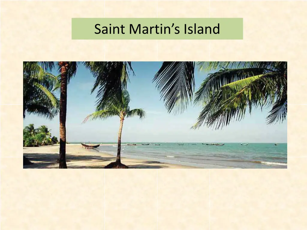 saint martin s island