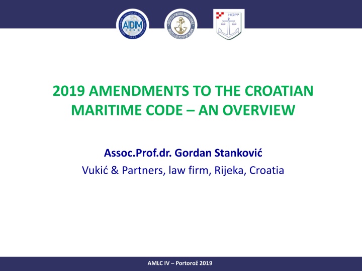 2019 amendments to the croatian maritime code