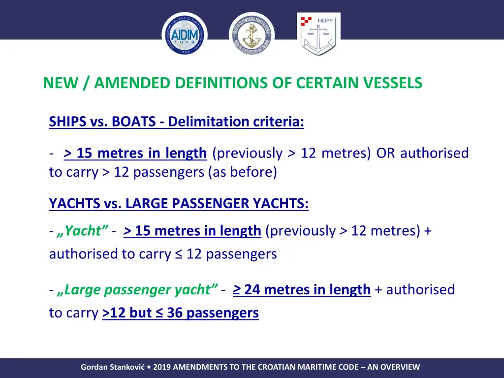 new amended definitions of certain vessels 1