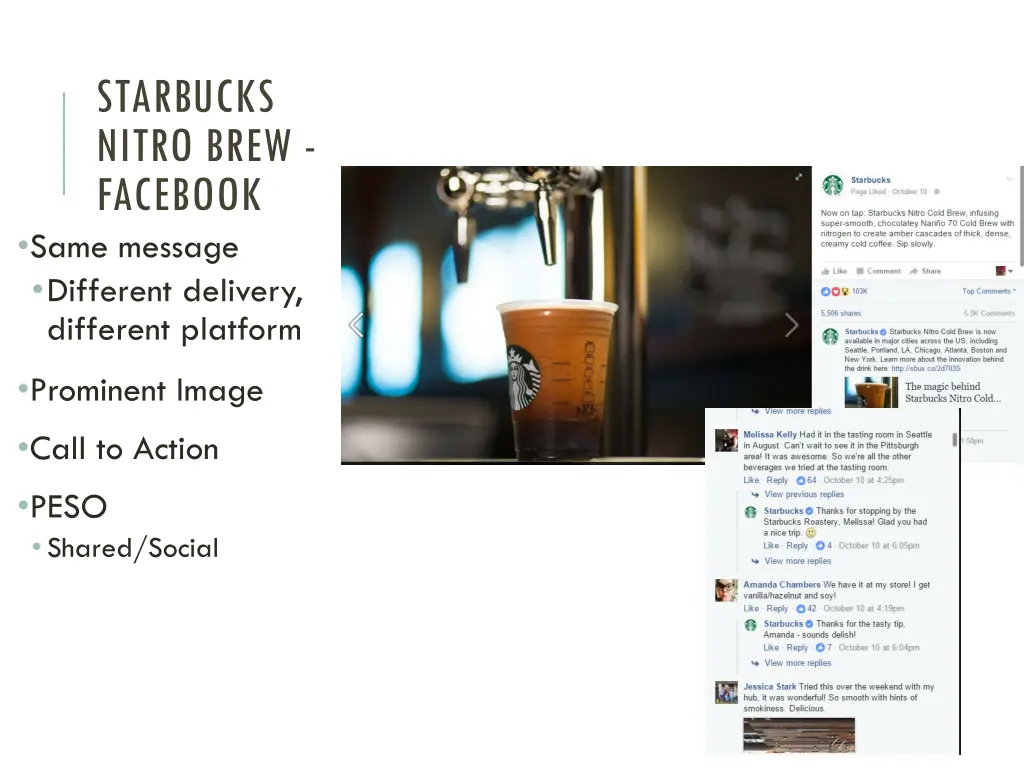 starbucks nitro brew facebook same message