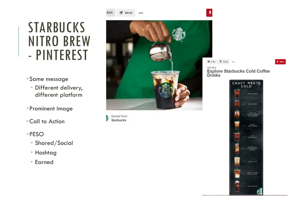 starbucks nitro brew pinterest