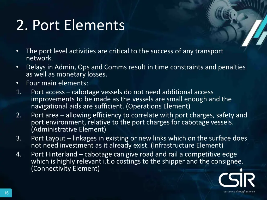 2 port elements