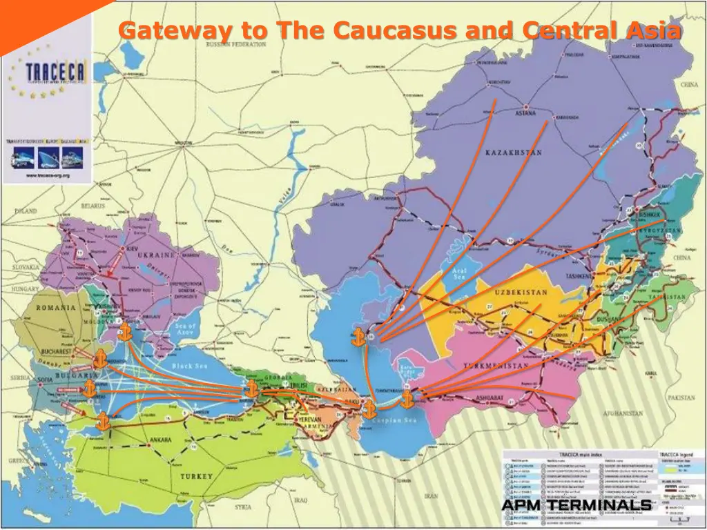 gateway to the caucasus and central asia