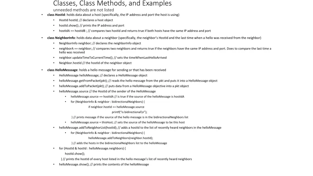 classes class methods and examples unneeded 1