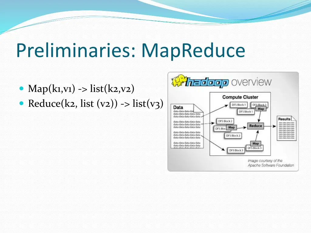 preliminaries mapreduce