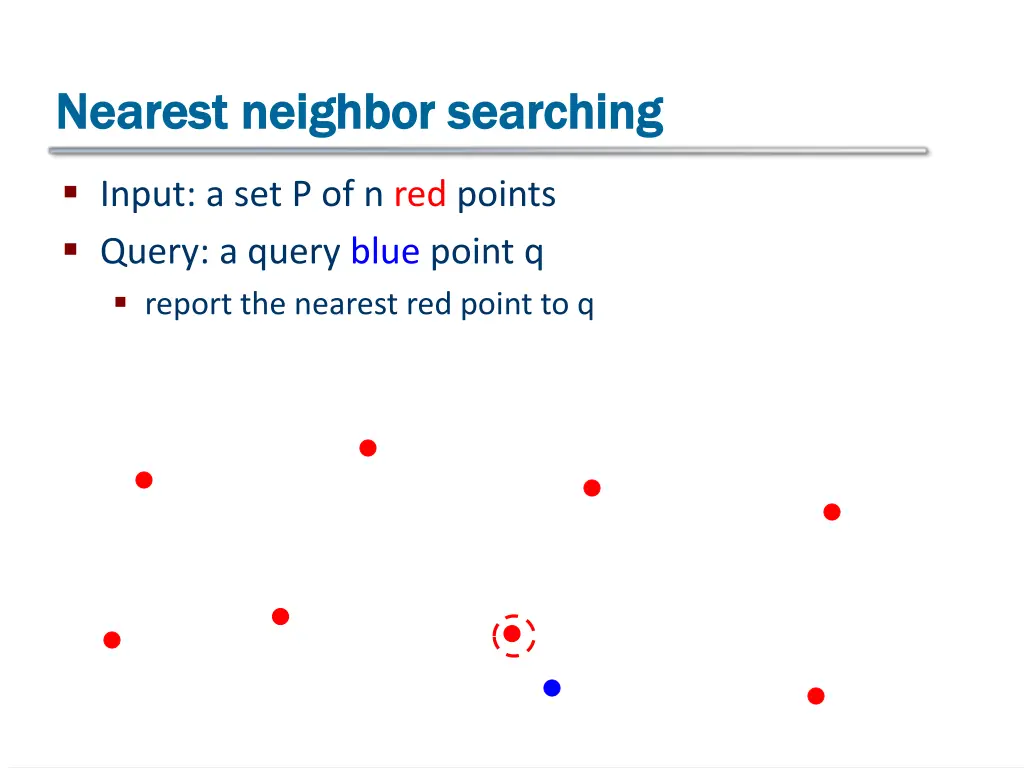 nearest neighbor searching nearest neighbor