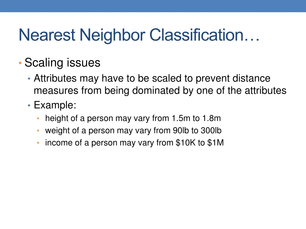 nearest neighbor classification 3