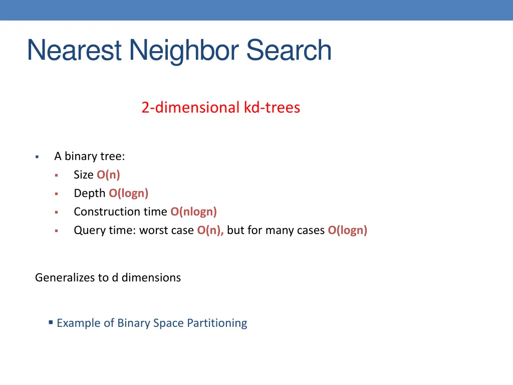 nearest neighbor search 8