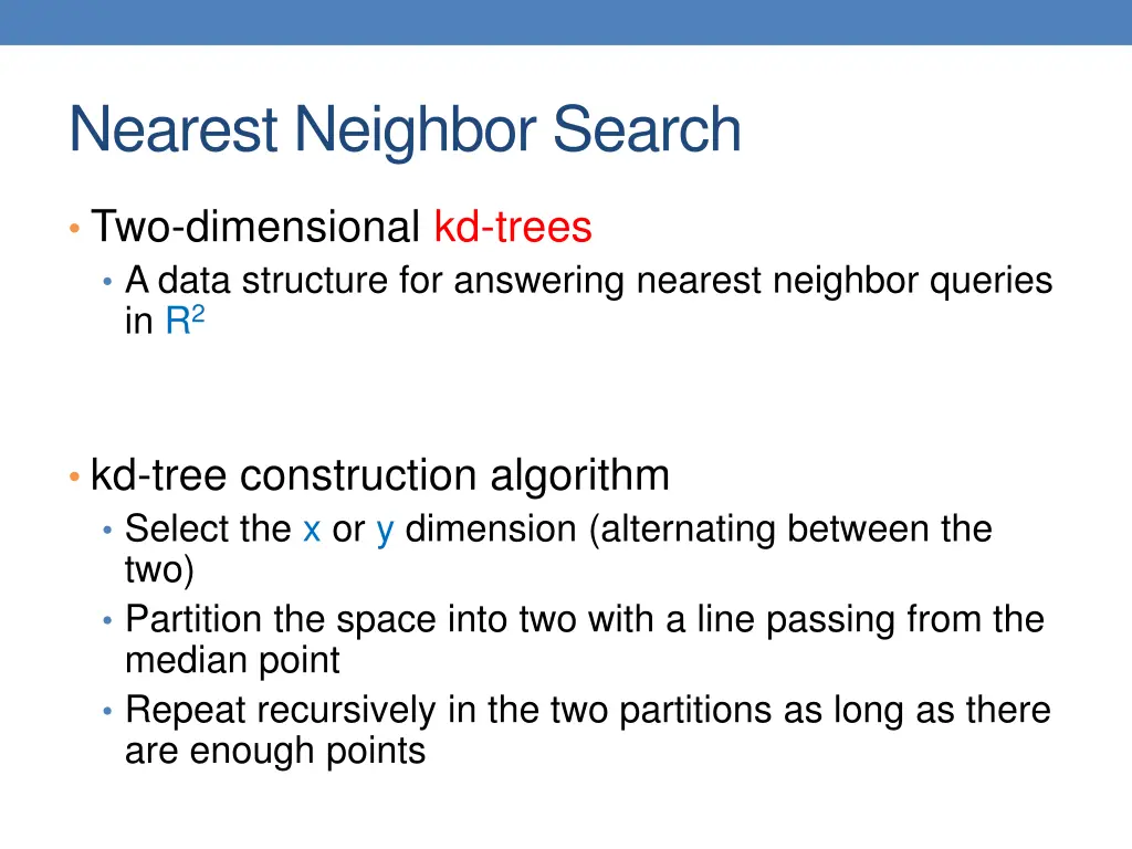 nearest neighbor search