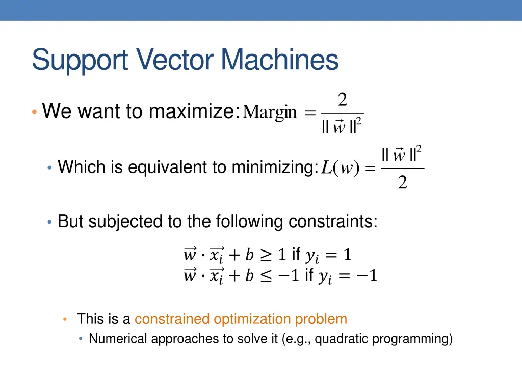 support vector machines 8