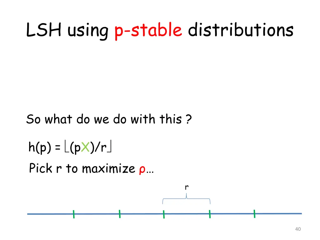 lsh using p stable distributions 1