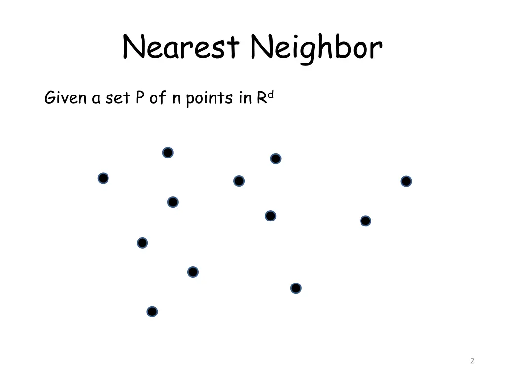 nearest neighbor