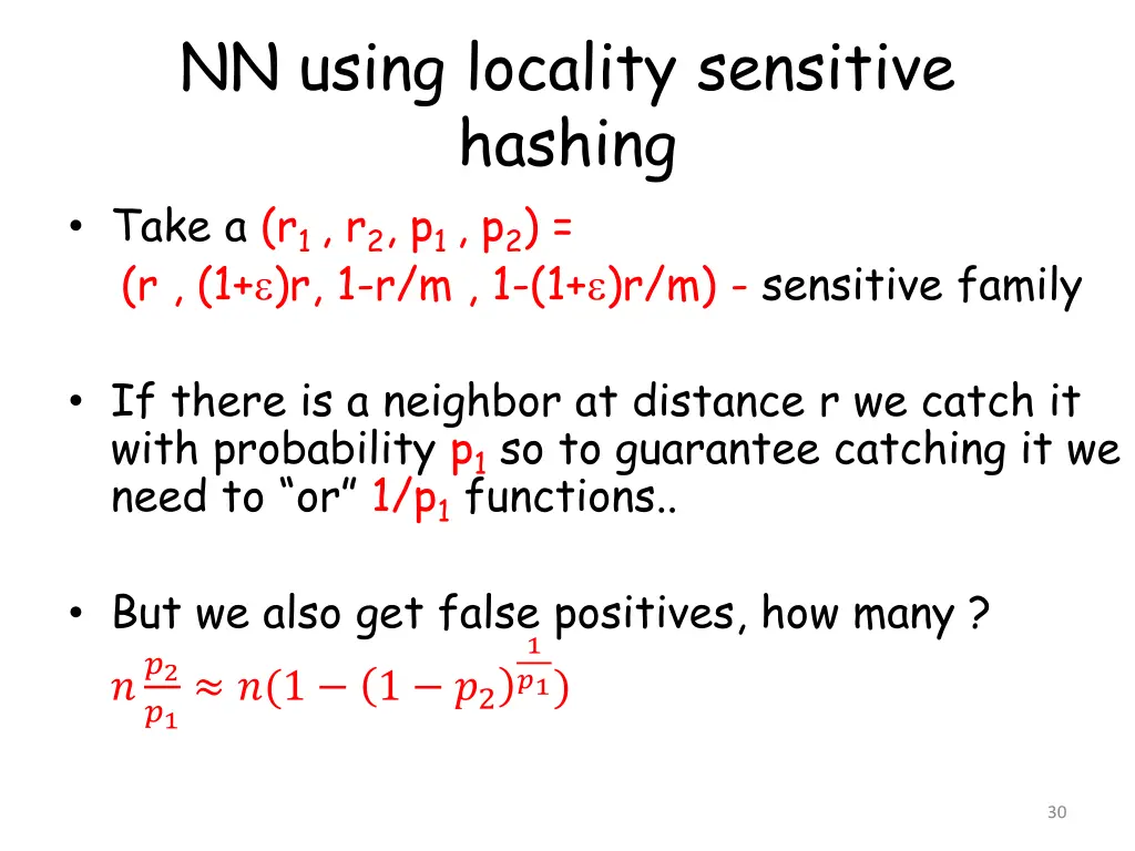 nn using locality sensitive hashing take 3