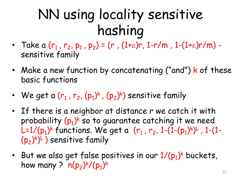 nn using locality sensitive hashing take 4