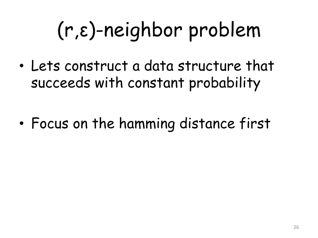 r neighbor problem 1