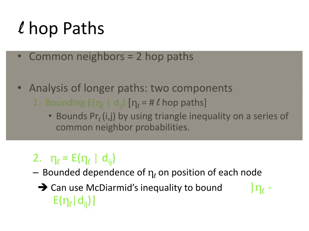 l hop paths