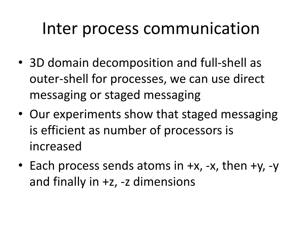 inter process communication