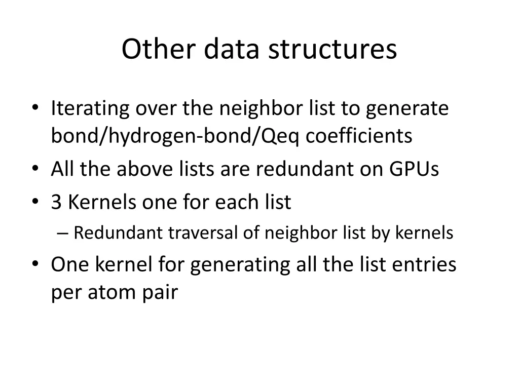 other data structures