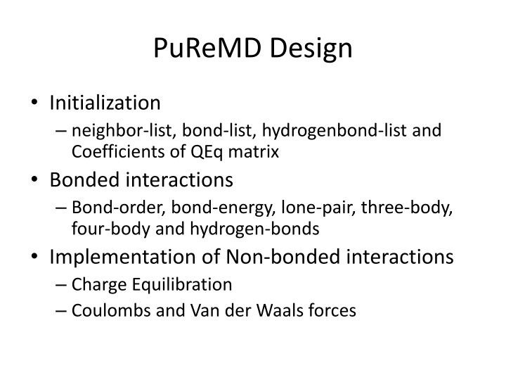 puremd design