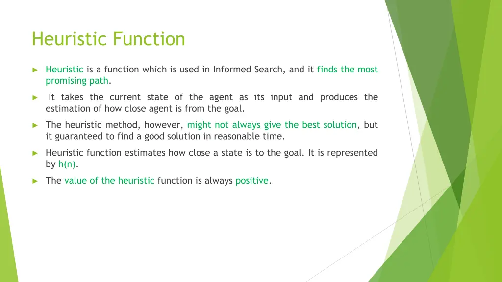 heuristic function