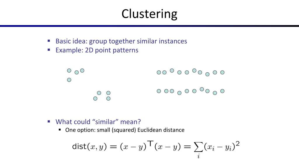 clustering 2