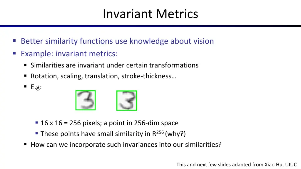 invariant metrics